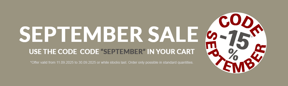 September Sale – English