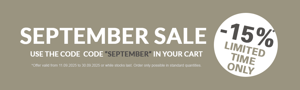 September Sale – English